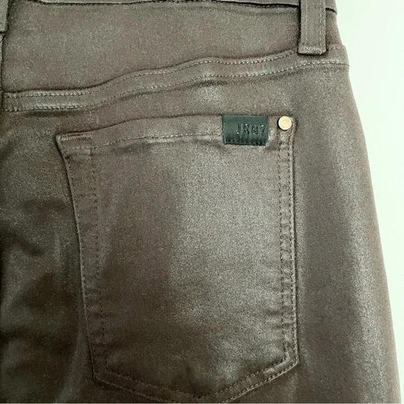 Jen7 by 7 For All Mankind High Waist Coated Ankle Skinny Jeans size 4 NWOT - Picture 4 of 6